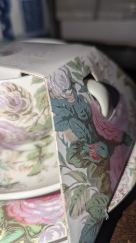 V&A VICTORIA AND ALBERT MUSEUM FINE CHINA New Brompton Rose Trio - Bild 2 von 7