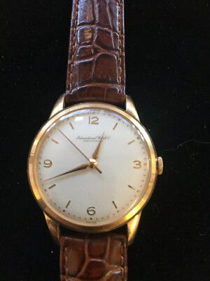 Iwc vintage 18k watch Circa 1960 1965 Caliber 89 