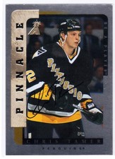 1996-97 Be A Player BAP #182 Chris Tamer Silver Auto Autograph
