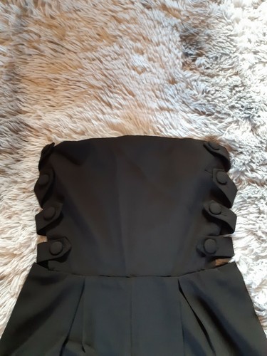 Lovers & Friends Revolve Ladies Black Strapless Jumpsuit Size XS BNWT RRP £102 - Picture 2 of 11