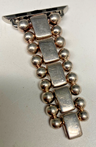Lagos Sterling Silver Apple Watch Band - Picture 3 of 8