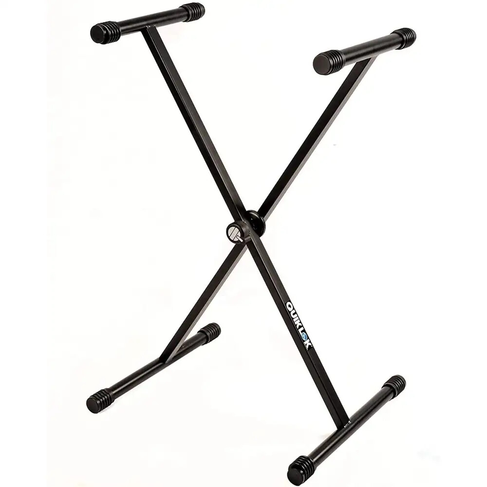 Supporto Tastiera X QuikLok T/10 BK | Robusto, Regolabile, Design Pro