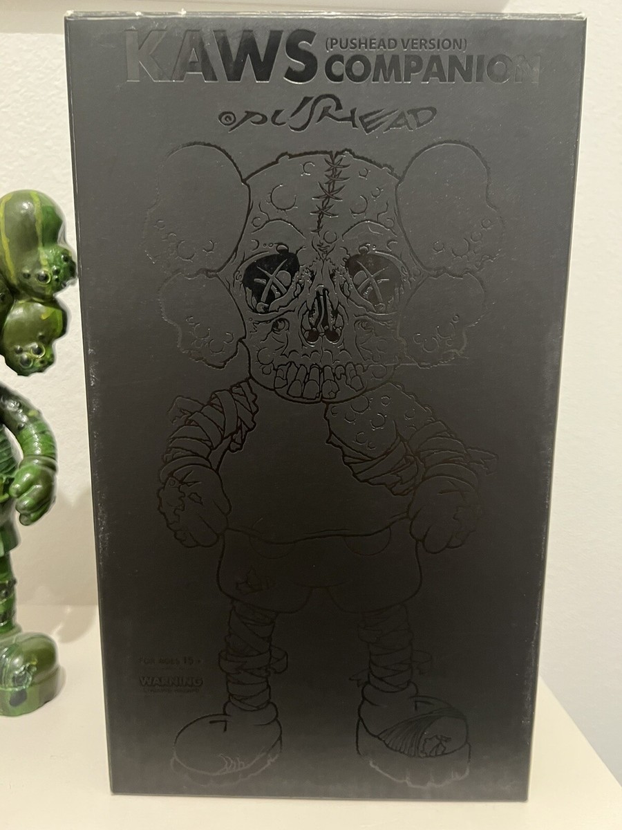 Kaws x Pushead KvP Companion Medicom Toy Vinyl Sofubi Original