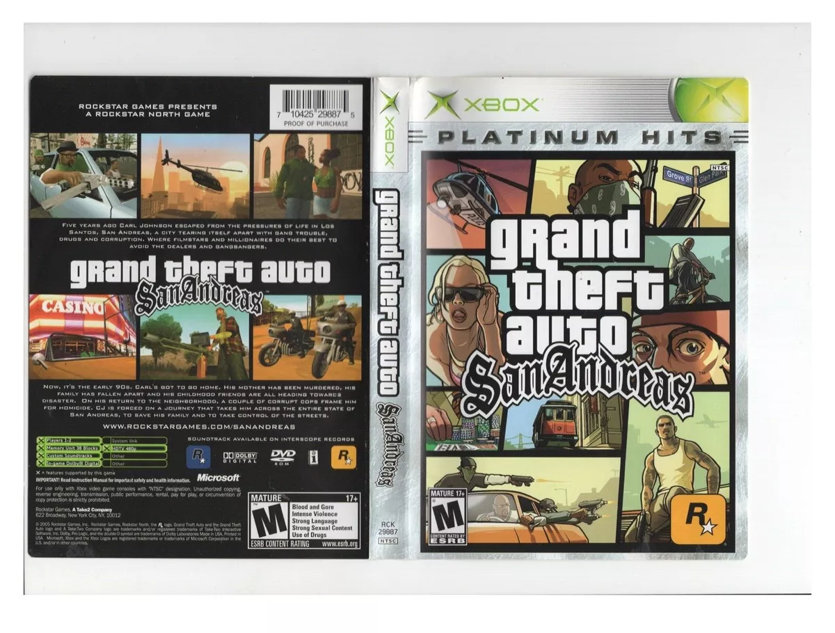 just got San Andreas for the og Xbox. is there anything different