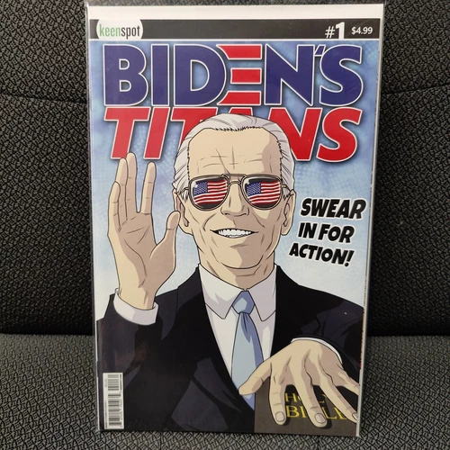 Bidens Titans #1 Cvr C Remulac Keenspot Entertainment Comic Book