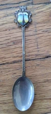 Vintage Souvenir Spoons Travel Mementos Miniature Spoon Paris Italy