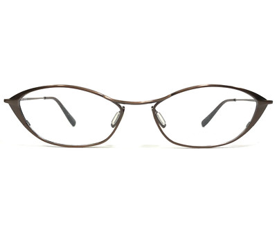 Oliver Peoples Eyeglasses Frames Liliana MC Brown Cat Eye Full Rim 53-16-135