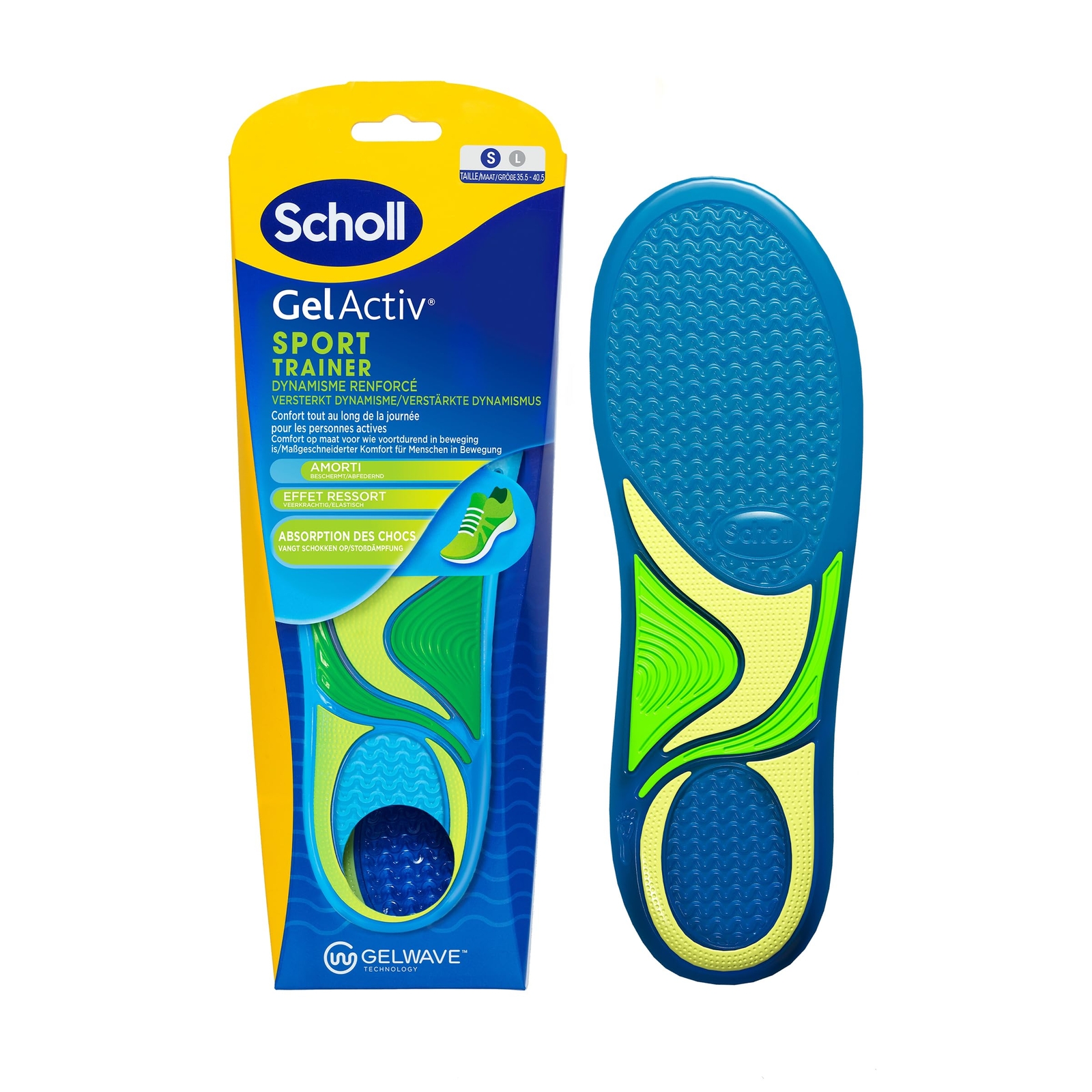 Scholl GelActiv - Solette sportive da donna, comfort tutto il giorno, per (X4A)