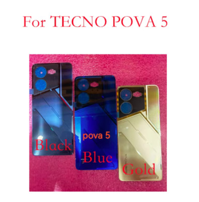 For Tecno Pova 5 Back Battery Cover Housing Rear Back Cover Housing Case Repair 