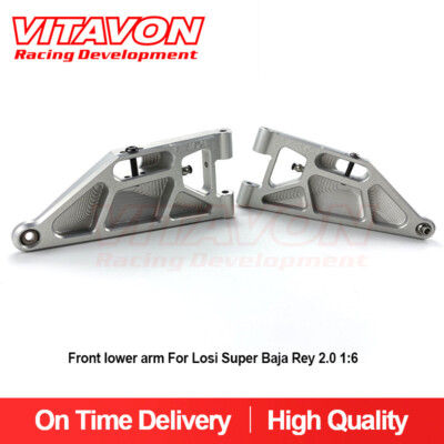 VITAVON CNC Alu Front Lower Arm For Losi Super Baja Rey 2.0 SBR2.0 1:6