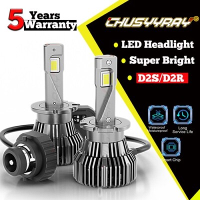 HID屋　D2S LED 6500K (LHFD2S06) HID屋 D2S LED 6500K (LHFD2S06) LED Headlight Bulbs 6500K