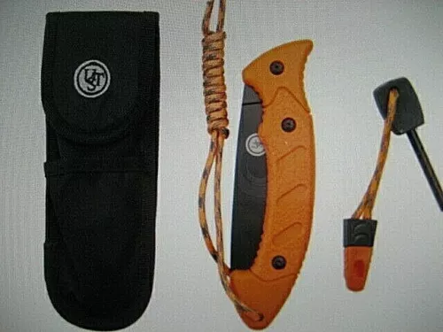 UST PARASAW PRO  and WHISTLE, FLINT FIRE STARTER - PROTECTIVE QUALITY SHEATH