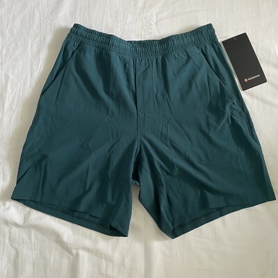 Lululemon Pace Breaker Short 5” *LL Linerless LM7AUQS GRNJ Teal Men’s Size  XXL