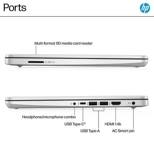 2025 HP Laptop Computer 14 Quad-Core Intel Processor 16GB RAM 628GB Storage - Picture 12 of 62