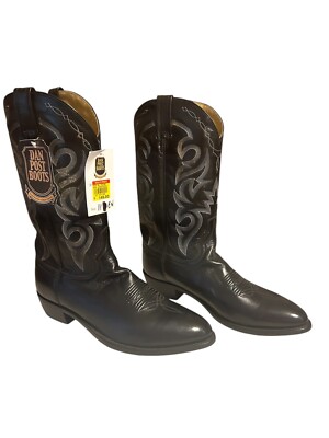 Dan Post Milwaukee Boots Men\'s 11 EW Leather Black  Cowboy Western MILWAUKEE LEATHER BOOT by DAN POST – Dan Post Boots main image 3