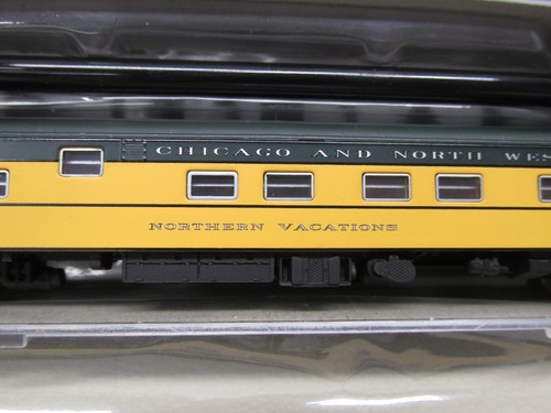 RAPIDO # 501045 ~ CHICAGO NORTHWESTERN DUPLEX SLEEPER PASSENGER CAR ~N SCALE - Picture 2 of 7