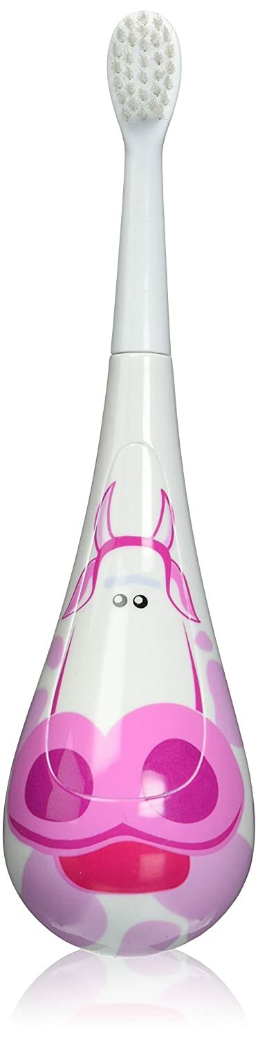  VioLife Rockee Toothbrush "Bessie The Cow" Rocking w/xtra Heads (G3)