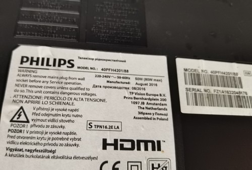 BASE SOPORTE PIE PEANA PHILIPS 40PFH4201-88 - TV1190 - Imagen 2 de 2