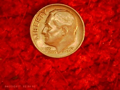 1967 Roosevelt Dime. No Mint Mark with Multiple Errors. | eBay