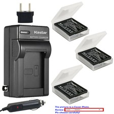 Kastar Battery AC Charger for Ricoh DB-60 DB-65 Ricoh GR Digital IV Caplio R3
