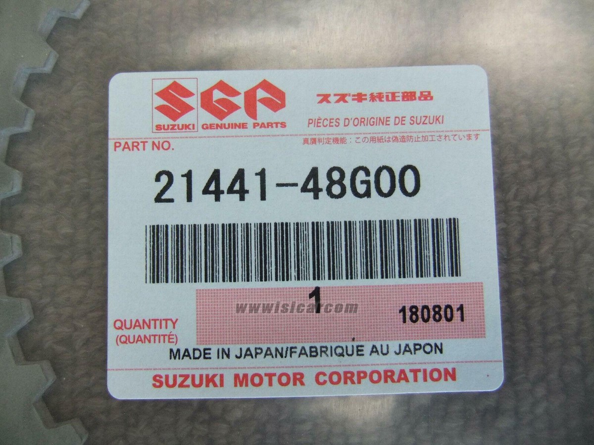 SUZUKI BOULEVARD M109R PLATE, CLUTCH DRIVE NO1 21441-48G00 | eBay