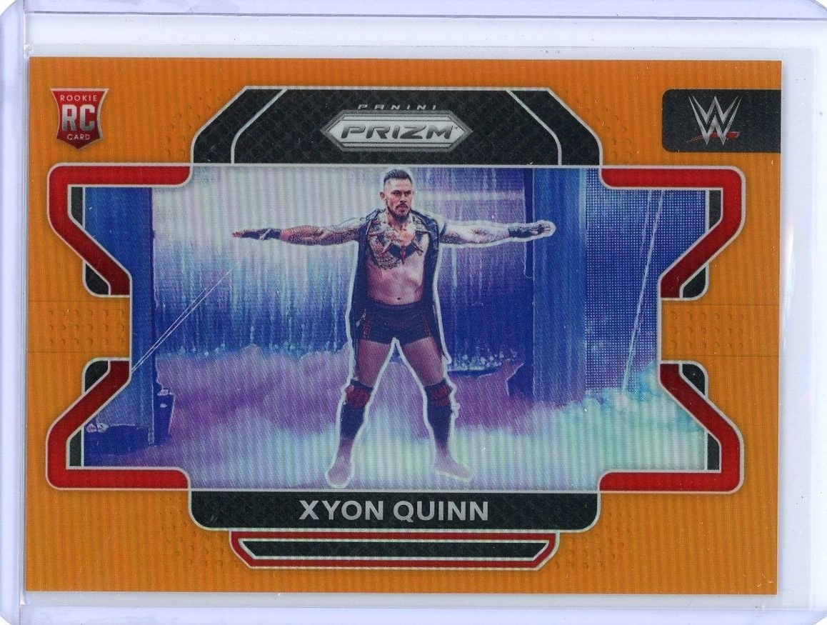 キートン❤️ 　no1 2022 PANINI PRIZM WWE XYON QUINN ORANGE PRIZM # 31/99 | eBay