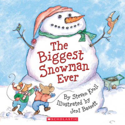 The Biggest Snowman Ever - Paperback By Kroll, Steven - VERY GOOD