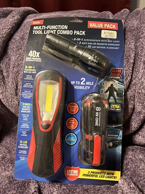 Itek Multi-function Tool Light Combo Pack flash lights and tools