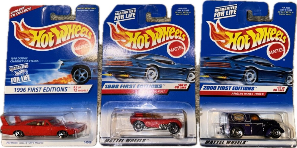 Hot Wheels Lot Of FIRST EDITIONS (1996, 1998, 2000)