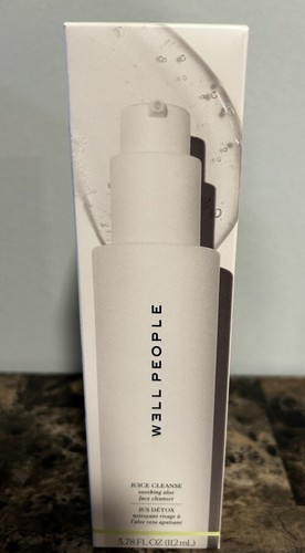 Well People Juice Cleanse Soothing Aloe Face Cleanser New In Box 3.78 Fl Oz