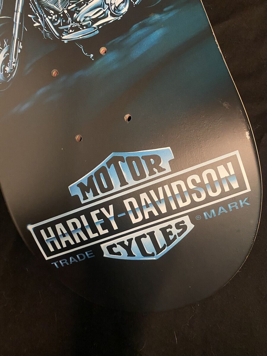 RARE Harley Davidson Darkstar Skateboard Deck Vintage Manolo RARE Harley Davidson Darkstar Skateboard Deck Vintage Manolo