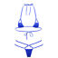 Indexbild 71 - Cut-Out Micro Bikini Mini Swimwear Badeanzug Damen Bademode Nachtwäsche Dessous