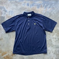 Augusta National Golf Shop Men's L Large 60's two ply Polo shirt Vintage Masters