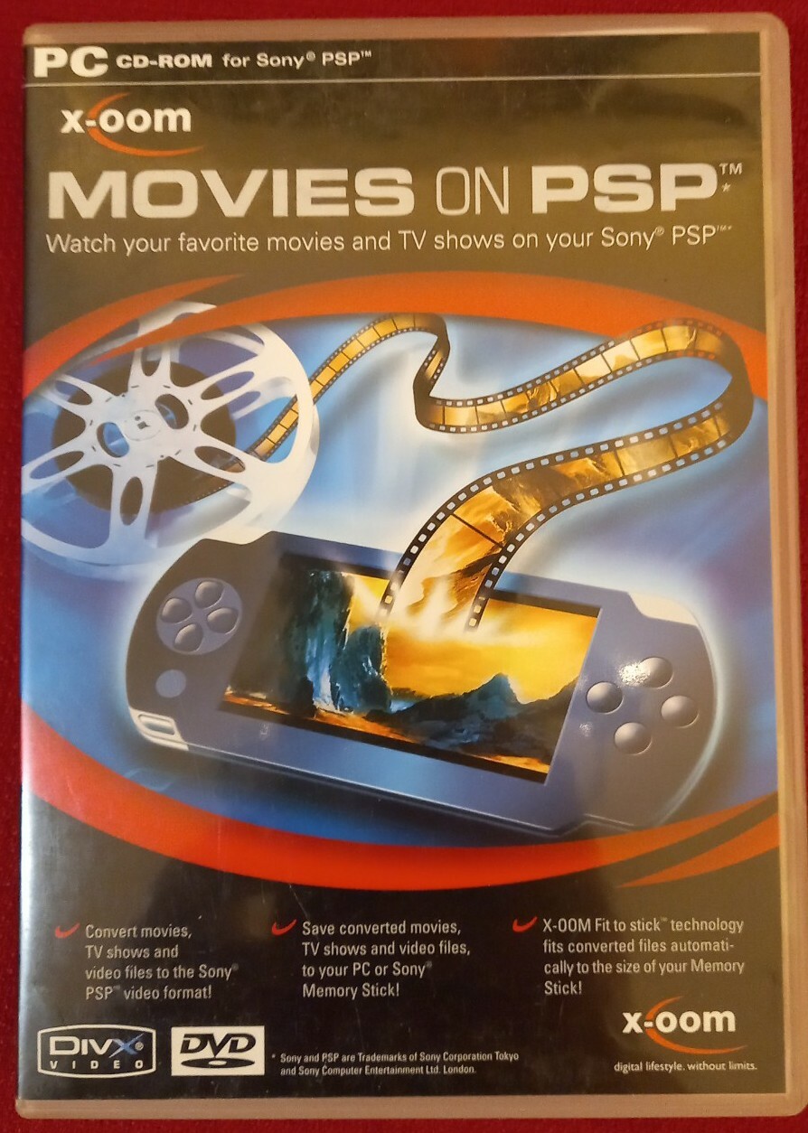Movies On PSP XOOM PC CD ROM eBay