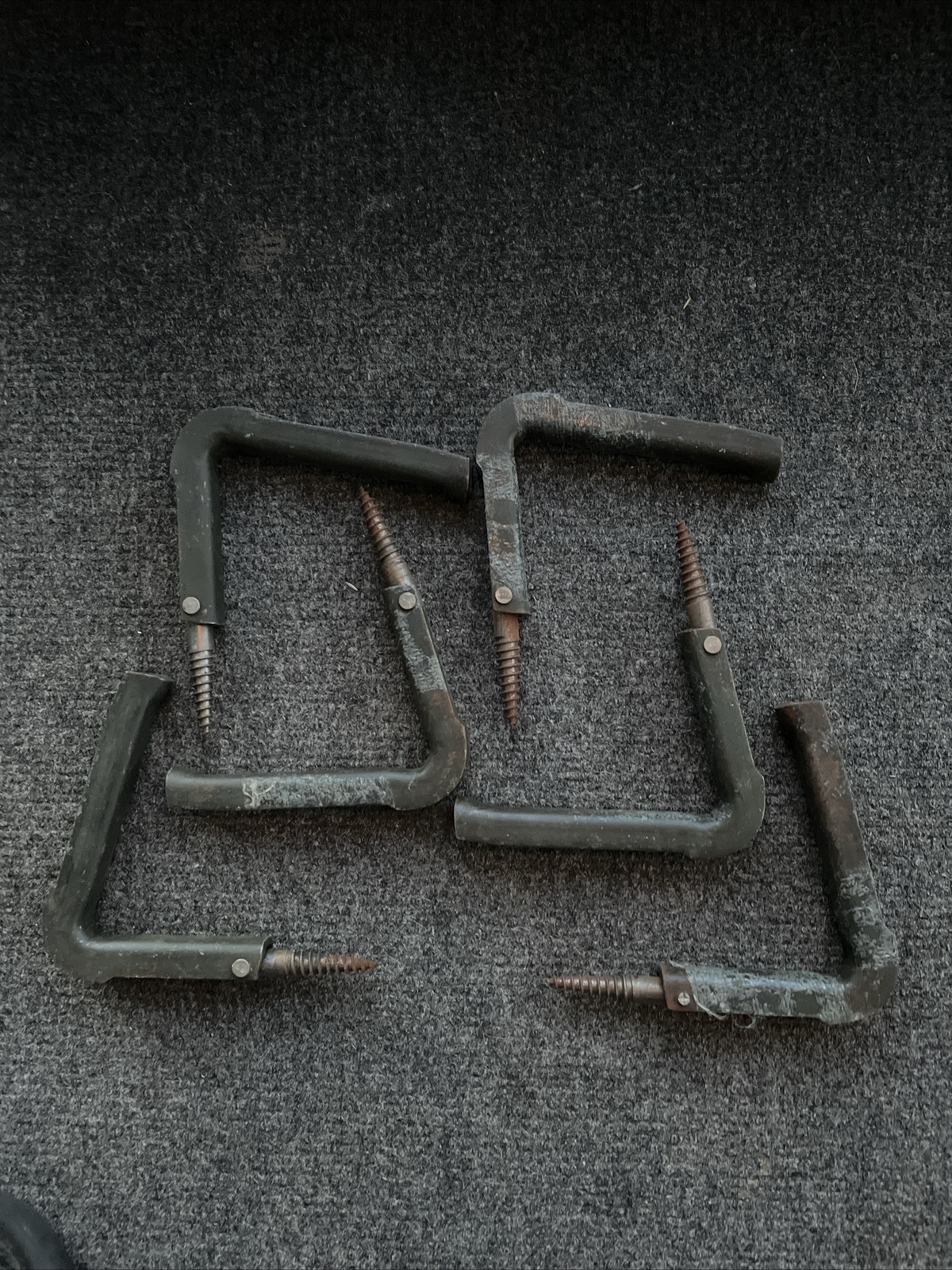 Lot Of 6 Green Folding Screw Tree Climbing Steps, Hunting, Army Spikes eBay