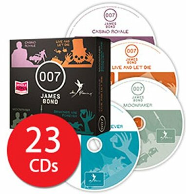 James Bond 007 Audio Collection - 23 CDs Book The Fast Free Shipping | eBay