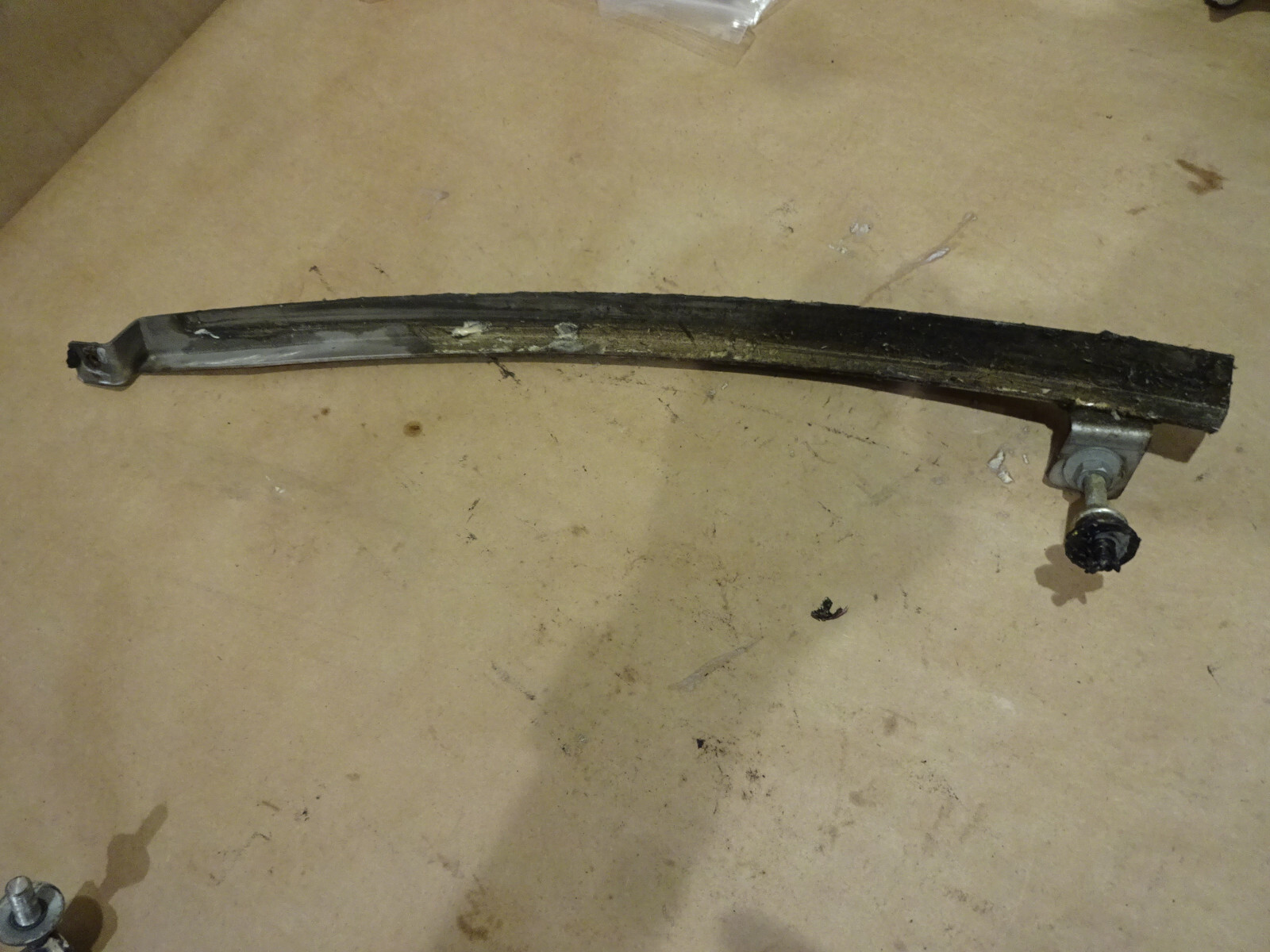 Ferrari 360,430 LH Door Rear Glass Guide - P/N 65062200