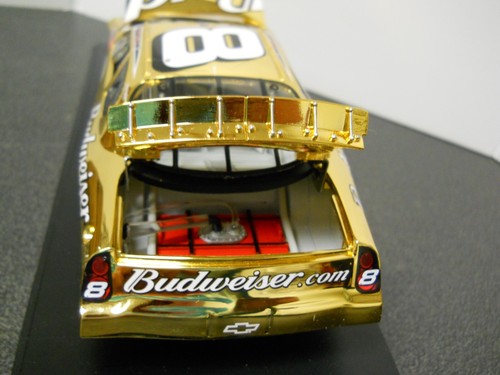 Action Dale Earnhardt Jr. #8 Budweiser 02 Monte 1:24 24KT Gold Stock Car w/Case - Picture 11 of 13