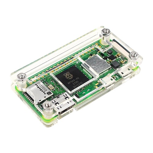Raspberry Pi Zero 2 W Boîtier Acrylique Coque Transparente avec Dissipateur Chaleur Aluminium - Photo 14/24