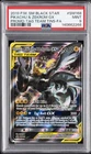 2019 POKEMON SM BLACK STAR PROMO #SM168 FULL ART/PIKACHU & ZEKROM GX PSA 9