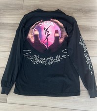 STYX Crystal Ball long sleeve tee shirt Tommy Shaw Tour Concert Adult M