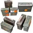 1 x original Munitionskiste Ammo Box Metallkiste Transport Metallbox Größe 1