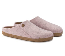Birkenstock Zermatt Shearling Wool Felt slippers in light rose EU 39 US 8-8.5 M