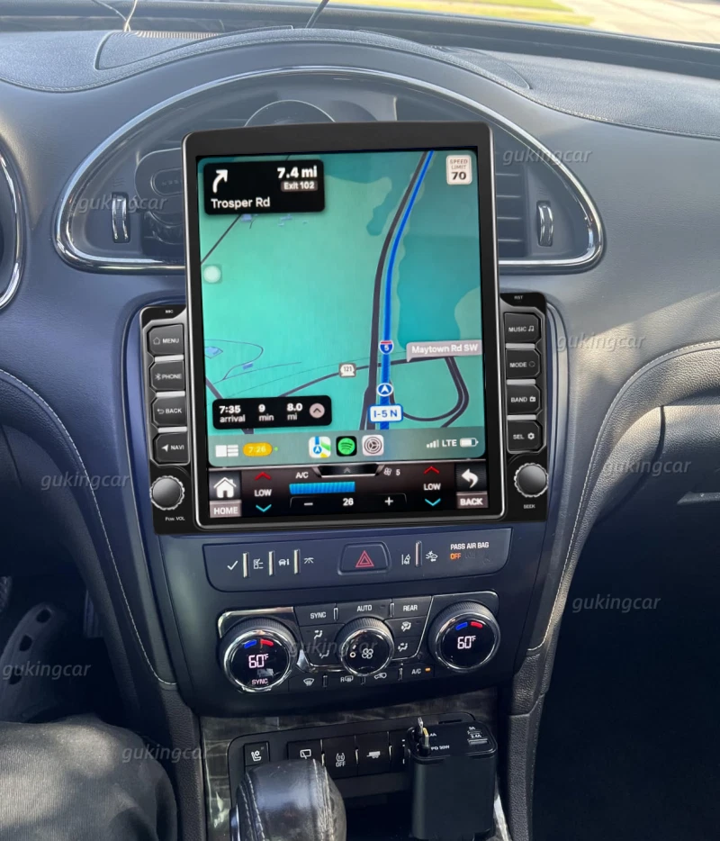 9.7" Android para Buick Enclave 2013-2017 Radio Coche Estéreo Navegación GPS Wifi Carplay Foto 3 de 4