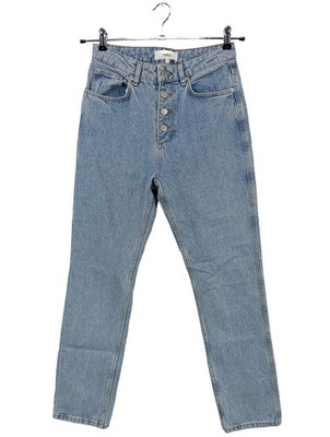 BA&SH High Waist Jeans Damen Jeans Gr. DE 36 blau Casual-Look