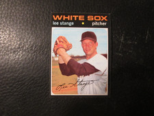 1971   TOPPS #311    LEE STANGE WHITE SOX      EXMT