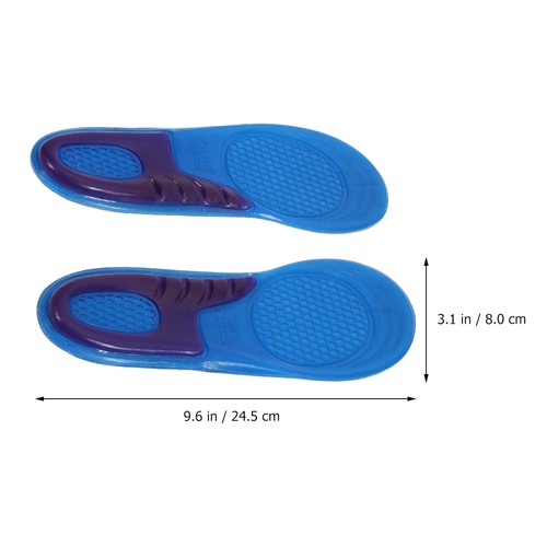 Plantilla Amortiguadora Plantillas de Masaje de Trabajo Inserciones de Zapatos de Silicona - Imagen 4 de 11