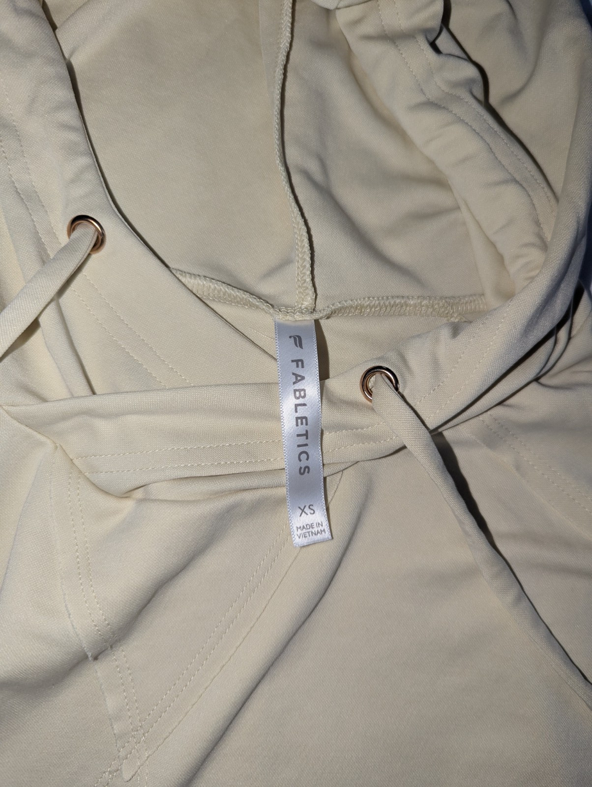 Fabletics Women's Small Light Yellow Performance … - image 3