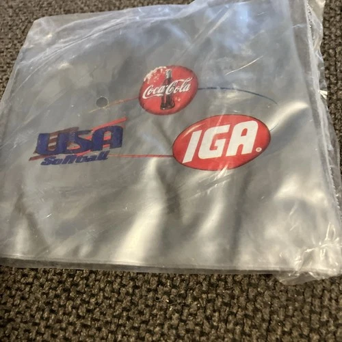 VTG 90’s IGA Coca Cola Inflatable Soft Ball New In Package