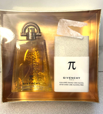 GIVENCHY   Pi 100ML EDT SPRAY/ 100ML AFTERSHAVE CARE ALCOHOL FREE (GIFT SET)